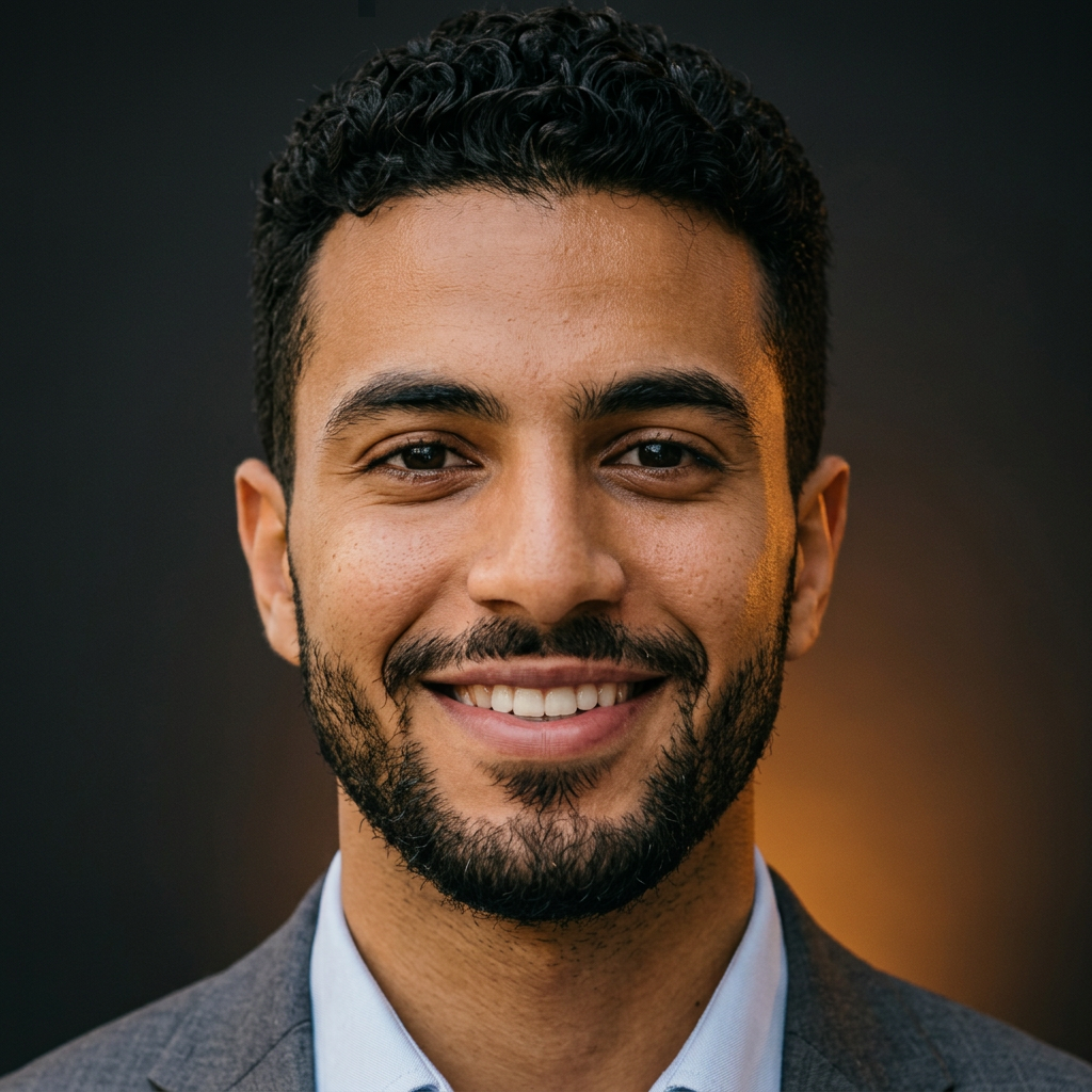 Artificial Intelligence founder portrait